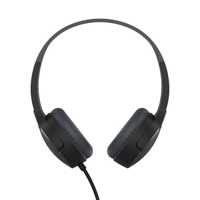 Belkin SoundForm Mini kabelgebundener On-Ear-Kopfhörer für Kinder, schwarz Belkin SoundForm Mini kabelgebundener On-Ear-Kopfhörer für Kinder, schwarz